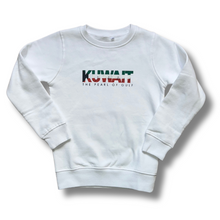 Load image into Gallery viewer, KUWAIT white sweater - for kids &amp; adults
