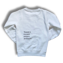 Load image into Gallery viewer, KUWAIT white sweater - for kids &amp; adults
