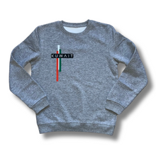 Load image into Gallery viewer, KUWAIT gray sweater - for kids &amp; adults
