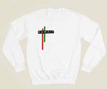 Load image into Gallery viewer, KUWAIT white sweater 1 - for kids &amp; adults
