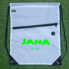 Load image into Gallery viewer, Personalized waterproof string bag - white
